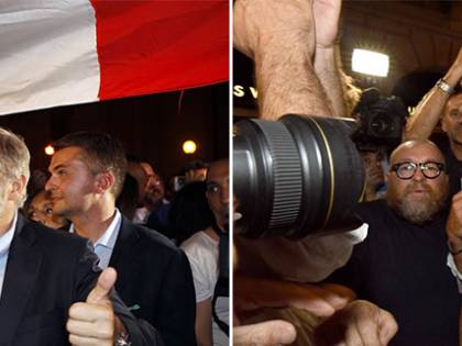 L'onda azzurra da Nord a Sud: il centrodestra ha vinto 16 a 6