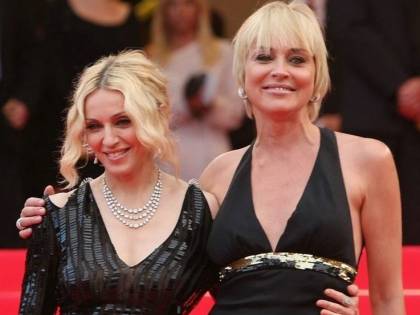 Madonna: “Sharon Stone è mediocre”. La risposta dell’attrice