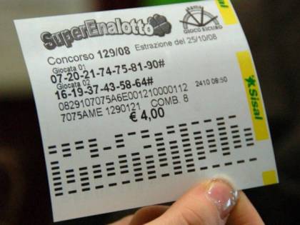 Il più alto jackpot del Superenalotto di sempre