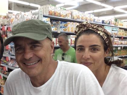 Il commissario Montalbano in vacanza con moglie e figlie