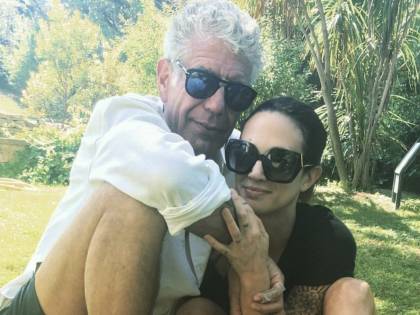 Tra Asia Argento e Anthony Bourdain è amore vero