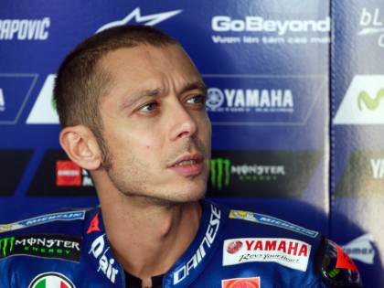 Valentino Rossi: "La gamba è a posto, non mi fa male"
