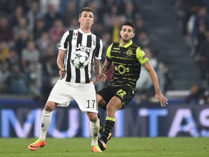 La Juventus soffre ma vince all'84: Mandzukic manda ko 2-1 lo Sporting