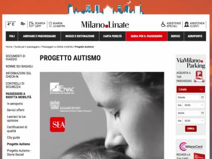 Linate, bilancio positivo per "Autismo, in viaggio attraverso l'aeroporto"