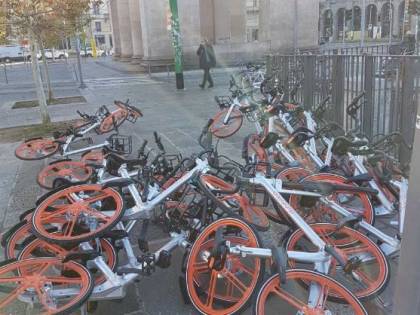 Bici abbandonate. Sardone: "Servono le rastrelliere"