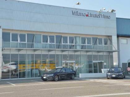Voli business, Bmw serie 7 per i viaggiatori di Milano Linate Prime