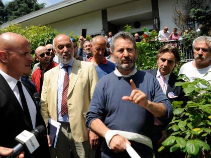 La resistenza dell'imprenditore Bramini sotto sfratto