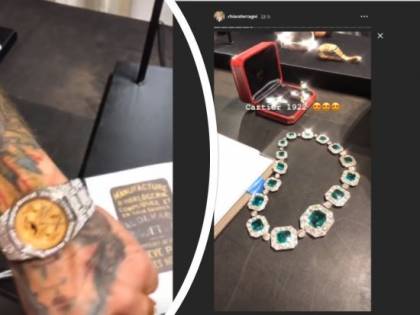 Chiara Ferragni e Fedez, regali extralusso da Cartier per la coppia