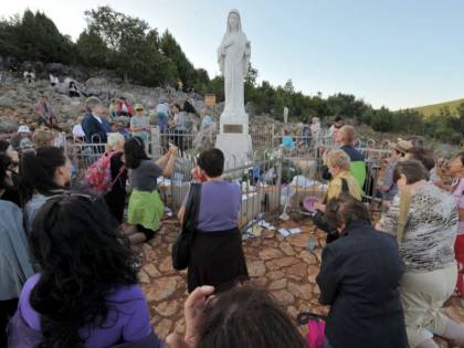 Ritrovata in un canneto la statua della Madonna di Medjugorje