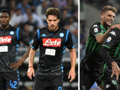 Napoli giù, sorpresa Sassuolo: ora l'anti-Juve è solo la Juve