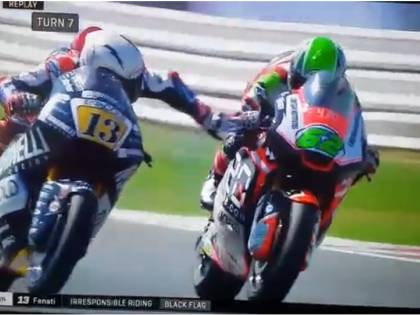 Moto2, non c'è pace per Fenati: indagato per violenza privata