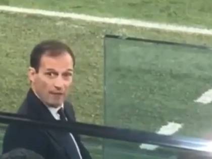 Allegri e quello sfogo in panchina "Qui non siamo alla Fiorentina..."