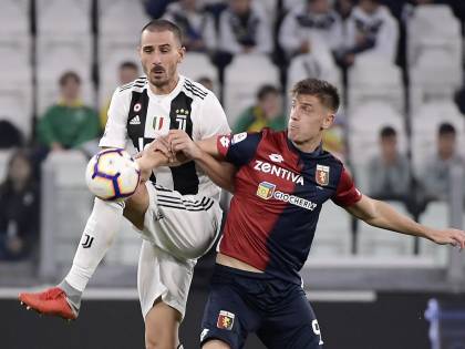 La Juventus si ferma a dieci: il Genoa impone l'1-1 ai bianconeri