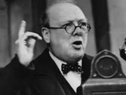 "Churchill era bizzarro, coraggioso e ironico. Un leader con i fiocchi"