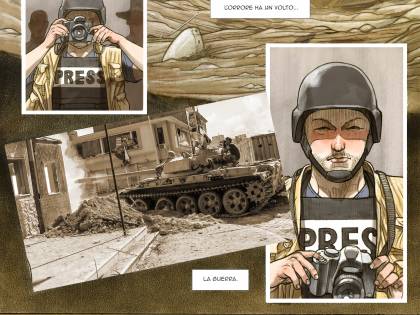 Biloslavo e Micalessin: raccontare la guerra a fumetti