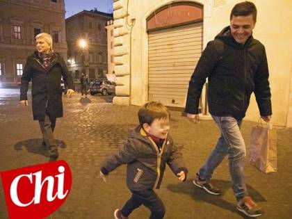 Vendola gioca con Tobia