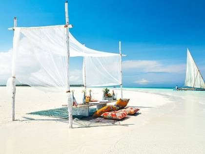 Mal d'Africa sull'isola delle spezie al largo della Tanzania