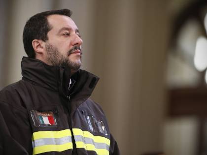 La lettera di Salvini ai terremotati: "Non smetto di pensare a voi"
