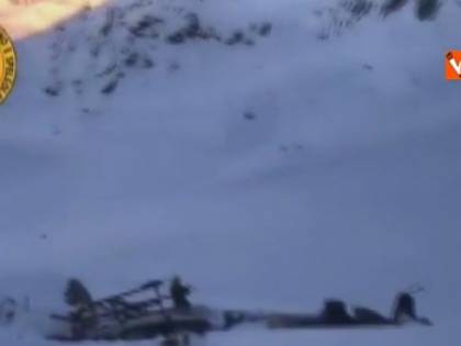 Schianto sul ghiacciaio, le GoPro dell'elicottero riprendono l'incidente