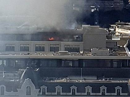 Incendio all'attico del prestigioso Hotel de Paris di Montecarlo