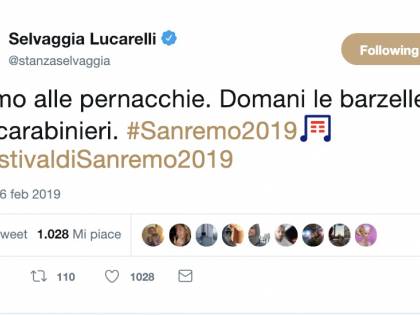 Selvaggia Lucarelli punge Sanremo: l'affondo su Bisio-Baglioni
