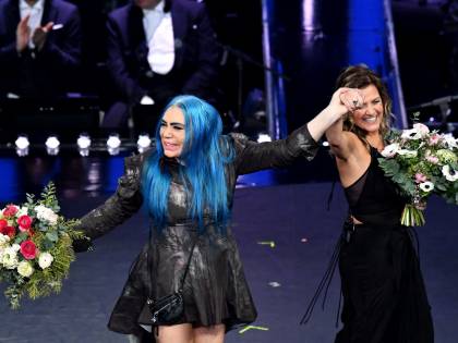 Loredana Bertè: "Il premio Ariston? Ce l'ha ancora Bisio"