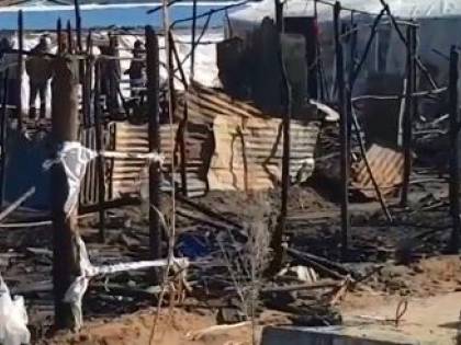 Il ghetto dei braccianti distrutto dall'incendio Un morto nelle fiamme