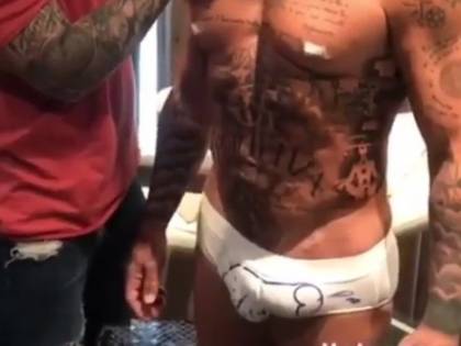 Gli stranissimi slip di Gianluca Vacchi