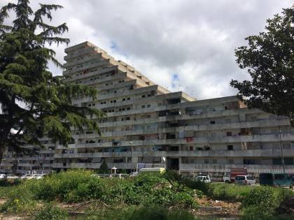Tra le vele di Scampia prima dell'abbattimento