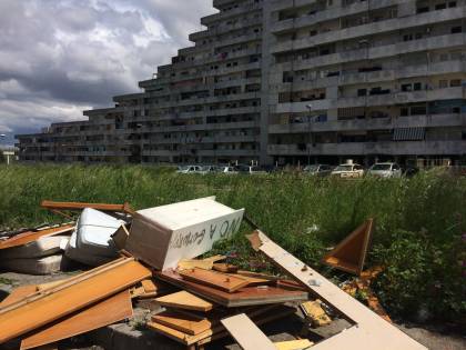Tra le vele di Scampia prima dell’abbattimento