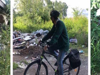 Sos piste ciclabili, a Roma si pedala tra immondizia e accampamenti rom
