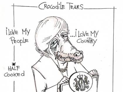 La vignetta del giorno - Lacrime di coccodrillo