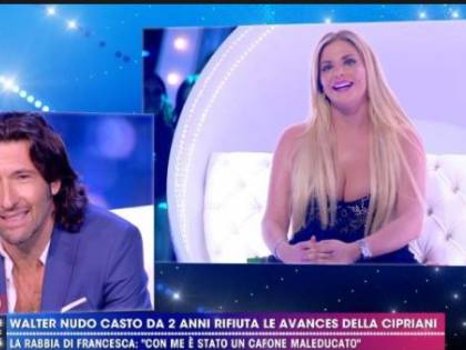 Walter Nudo è gay? Francesca Cipriani: "È fidanzato con un ragazzo"