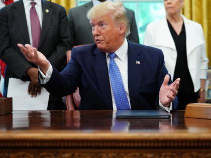 Trump critica la Fed ed elogia Draghi