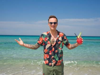 Francesco Facchinetti: "Io e papà Roby, calamite di simpatiche sfighe"