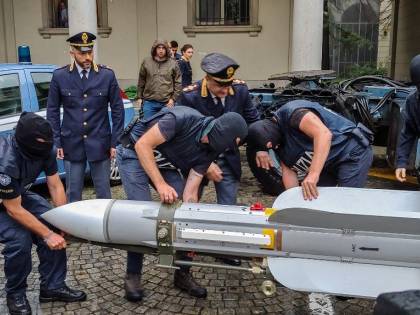Torino, il missile sequestrato era stato venduto nel 1994