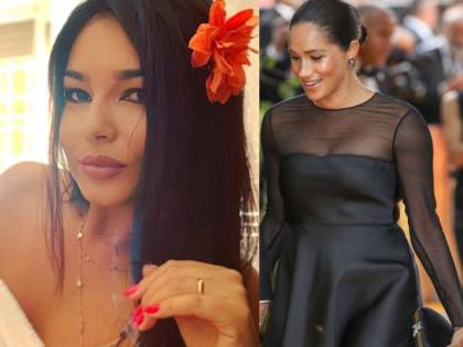 Meghan Markle vittima di body shaming post parto: la modella curvy D'Ospina la difende