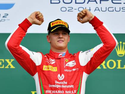 Gp Ungheria, primo successo per Mick Schumacher in Formula 2