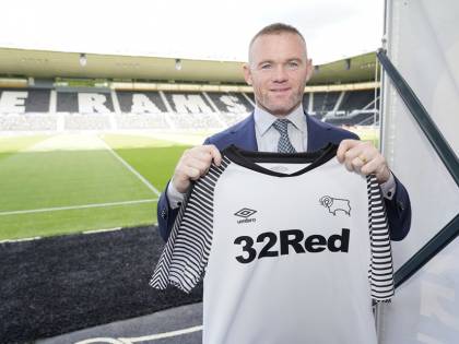 Wayne Rooney torna in Inghilterra: accordo col Derby County