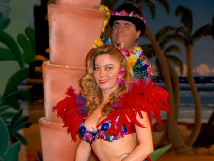 Moana Pozzi in tv: foto