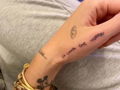Il nuovo tattoo della Ferragni: "La Chiara che vorrei"