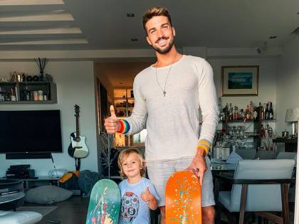 Mariano Di Vaio papà tris ha già aperto un profilo Instagram per il figlio neonato