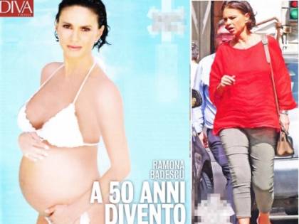 Ramona Badescu incinta, a 50 anni realizza il sogno di diventare mamma