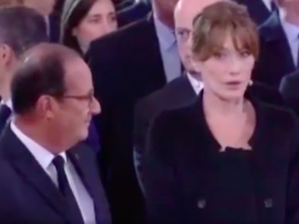 Hollande fa stupire Carla Bruni: cosa le avrà detto?