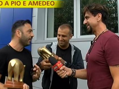Tapiro d’oro per Pio e Amedeo: "Gli spettacoli sono uguali ai precedenti"