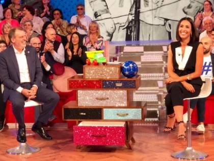 Caterina Balivo litiga con Marco Tardelli in diretta