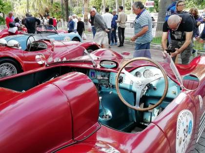 A Ospedaletti la rievocazione del Gran Premio di Sanremo con i bolidi d'epoca
