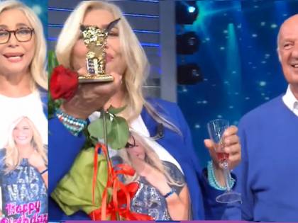 Mara Venier piange alla visione del marito: la sorpresa di compleanno
