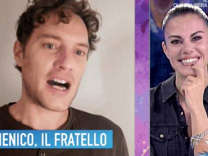 Bianca Guaccero si emoziona per il messaggio del fratello