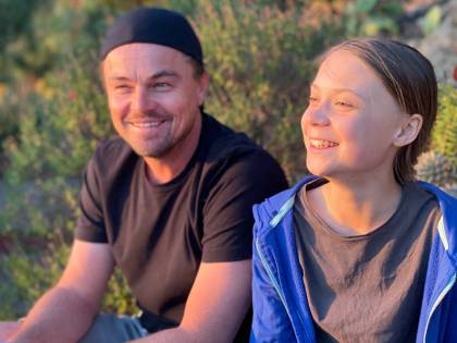 Di Caprio incontra Greta: "Spero che il suo messaggio scuota i leader mondiali"